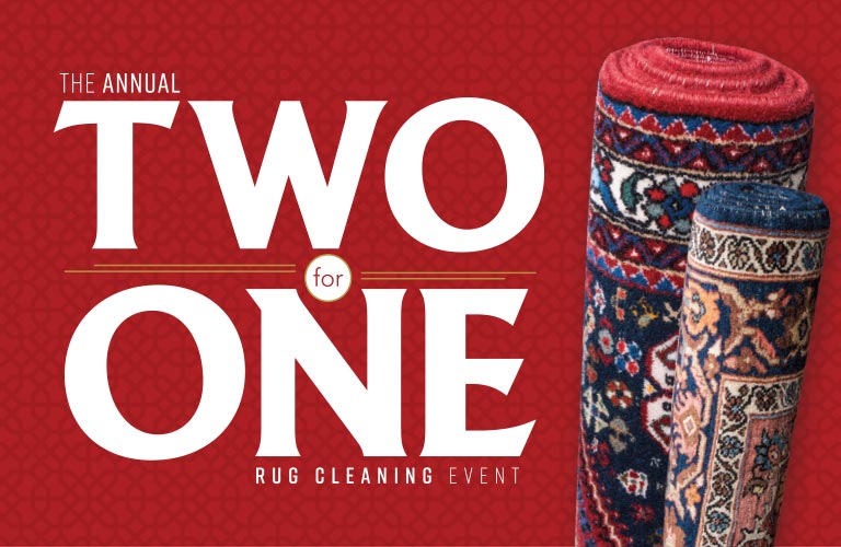 Annual Two-for-One Cleaning Event at Aladdin Cleaning