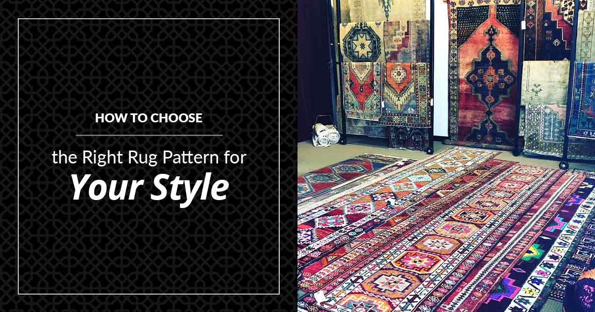 How to choose the right rug pattern for your style