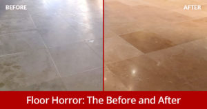 floor horror - the before and after