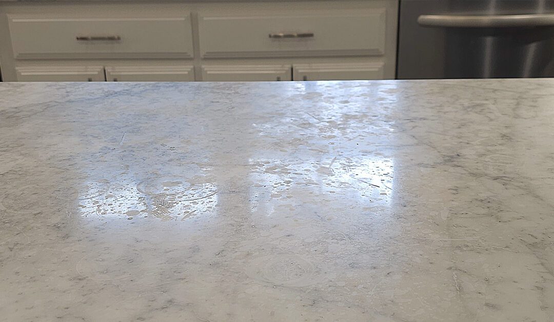 What Are Those Marks That Won’t Come Off? Etching – Damage to Your Natural Stone