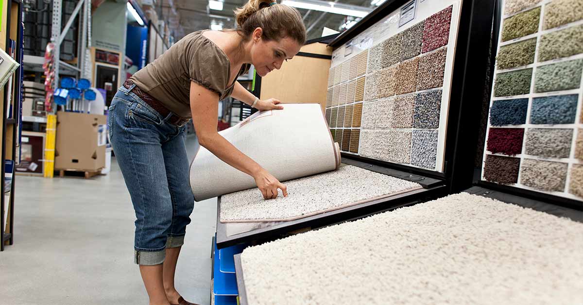 how to pick new carpet for home