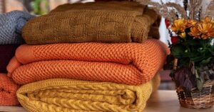 Fall design trend is adding layers with wool blankets and more