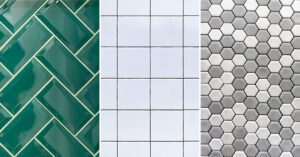 Ceramic tile ideas for bathroom